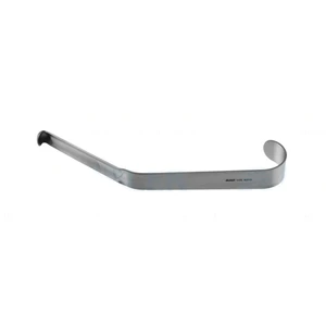 Obwegeser mandibular retractor 10.0mm wide blade, channeled flat handle – surgivalley (005212643)