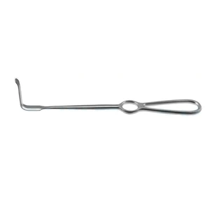 Obwegeser 原创软组织牵开器，8 3/4" 上弯，42.0mm x 10.0mm 宽凹形叶片，指环手柄 – surgivalley (005212141)