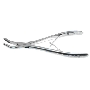 Pinza gubia Olivecrona curva de 7 3/4" con mordazas de copa de 3.0mm x 16.0mm y mango con resorte – surgivalley (011211425)