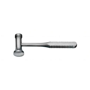 Orthopedic mallet 9 1/2 18.0 oz. head weight 30.0mm and 40.0mm diameters, aluminum handle – surgivalley (014210095)