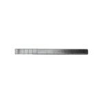 Osteotome 7 straight 25.0mm wide with depth markings long beveled cutting edge flat handle