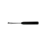 Pelvic osteotome 12 curved 15.0mm wide black plastic handle