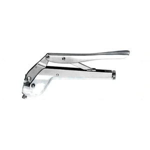 Plate bending pliers 10 for straight plates, includes narrow and wide anvils – surgivalley (025210014)