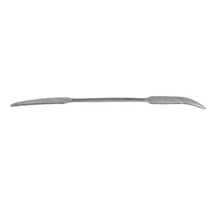 Lima ósea Putti 11" doble extremo, hojas planas, 1 curvada hacia arriba y 1 curvada lateralmente – surgivalley (013210048)