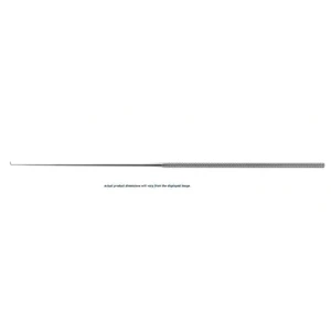 R-Style nerve hook 7 1/2 angled 90° small, semi-sharp tip round handle – surgivalley (005211953)