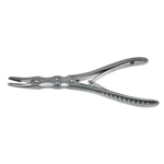 Ruskin-mini rongeur 6 double-action curved jaws 2.0mm bite, spring handle