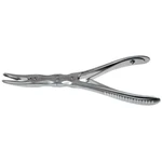 Ruskin-mini rongeur 6 double-action curved jaws 3.0mm x 15.0mm bite, spring handle