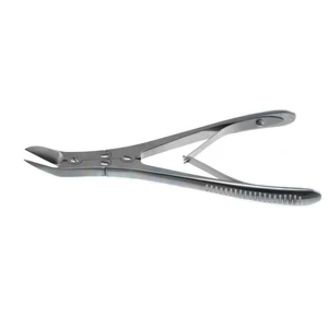 Ruskin Tissue Forceps Angled 18.4 cm (7.2) – surgivalley (001212231)