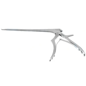 Rongeur de Sella, longitud de trabajo 180mm, platina delgada angulada hacia arriba 40º, mordida de 1.0mm, abertura de 9.0mm, mango pequeño – surgivalley (011211259)