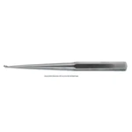 Spinal fusion curette 9 straight size #4, oval cup hexagonal handle