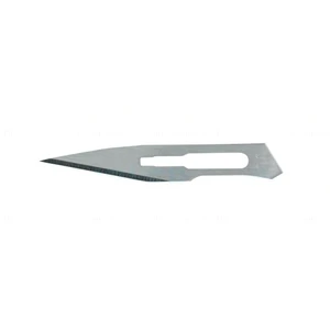 Stainless steel surgical blades, #11 blade size packaged individually sterile disposable box of 100 – surgivalley (999210696)