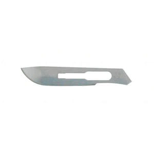 Stainless steel surgical blades, #21 blade size packaged individually sterile disposable box of 100