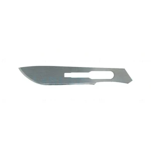Stainless steel surgical blades, #22 blade size packaged individually sterile disposable box of 100
