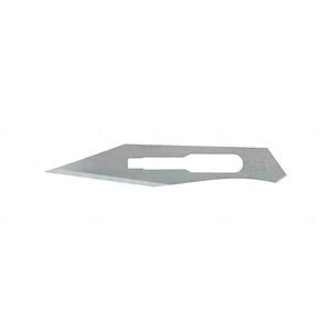 Stainless steel surgical blades, #25 blade size packaged individually sterile disposable box of 100