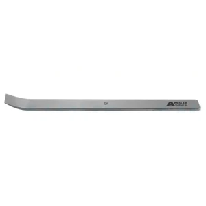 Swiss osteotome 5 curved 12.0mm wide flat handle