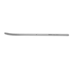 Swiss 骨凿 5" 弧形 4.0mm 宽 扁平手柄