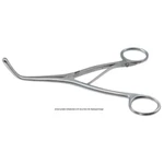 Trousseau Tissue Forceps Curved 13.3 cm (5.2)