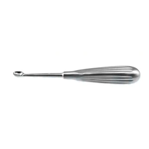Brun Bone Curette Straight Cup Size #3 17.1 cm (6.7) – surgivalley (008211136)
