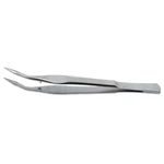 Walter splinter forceps 4 delicate angled, triangular jaws flat handle