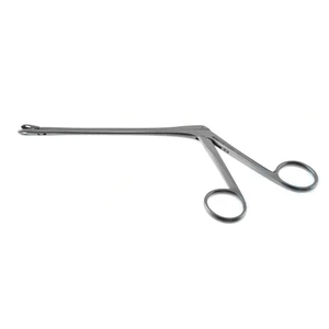 Pinza gubia IVD Wilde de 8", longitud de trabajo 140mm, recta, cucharillas fenestradas de 6.0mm x 13.0mm y mango de anillas – surgivalley (011211455)