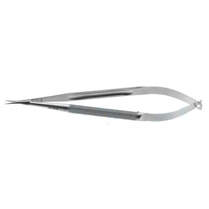 Tijeras de disección microquirúrgica Adventitia de 4 3/4" rectas, hojas de 8.0mm, puntas afiladas, mango redondo de 7.0mm de diámetro – surgivalley (002211752)