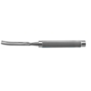 Bone gouge 11 curved 19.0mm wide blade round handle – surgivalley (022060014)