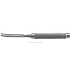 Bone gouge 11 curved 25.0mm wide blade round handle
