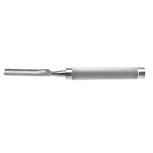 Bone gouge 11 straight 19.0mm wide blade round handle – surgivalley (022060002)