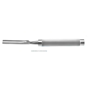 Bone gouge 11 straight 32.0mm wide blade round handle – surgivalley (022060004)