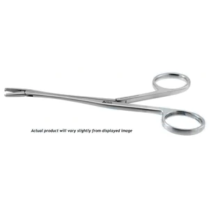Surgivalley tendon forceps 6 angled 2x3 teeth ring handle without ratchet