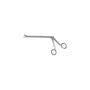 Rongeur IVD Caspar, longitud de trabajo 160mm, curvo hacia arriba, fenestrado, mandíbulas de copa de 2.0mm x 12.0mm, mango de anillas – surgivalley (011211411)