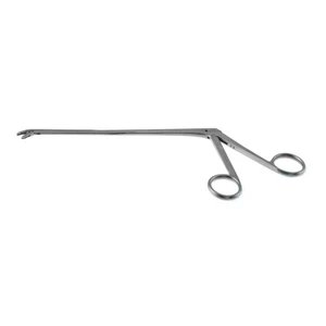 Rongeur IVD Caspar longitud de trabajo 185mm curvo hacia abajo con cucharas fenestradas de 3.0mm x 12.0mm y mango de anillas – surgivalley (011211403)