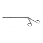Caspar IVD rongeur working length 185mm curved down fenestrated 4.0mm x 14.0mm cup jaws ring handle