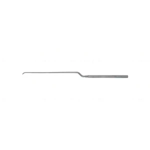 Microdisector Caspar 9" con vástago de bayoneta, hoja curva de 2.0mm de ancho y mango redondo – surgivalley (017210048)