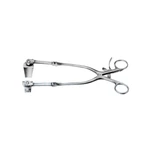 Cervical retractor frame longitudinal style 10 hinged arms ring handle with ratchet catch