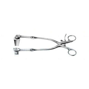 Cervical retractor frame longitudinal style 10 hinged arms ring handle with ratchet catch – surgivalley (005212405)