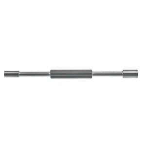 Impactador de Enxerto Ósseo estilo Cloward 8 3/4 dupla extremidade pontas de diâmetro 11.0mm e 14.0mm cabo redondo han 10.0 cm (4")