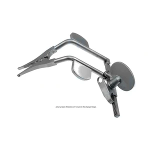 Afastador vertebral estilo Cloward, #2 comprimento de trabalho 76.0mm abertura das mandíbulas 38.0mm
