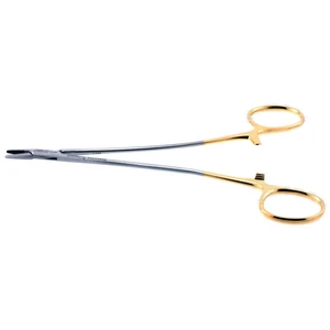 Cooley Needle Holder Straight 17.1 cm (6.7) TC (Gold Handle) – surgivalley (111050091)