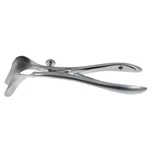 Cottle espéculo septum 5 1/2 estrecho 35.0mm largo hojas cónicas de 10mm a 8mm de ancho con tornillo de fijación