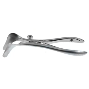 Cottle septum speculum 5 1/2 narrow 35.0mm long tapered 10mm to 8mm wide blades with set screw – surgivalley (007030043)