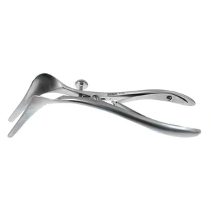 Cottle septum speculum 5 1/2 narrow 55.0mm long tapered 10mm to 6mm wide blades with set screw – surgivalley (007030044)