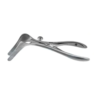 Cottle septum speculum 5 1/2 narrow 55.0mm long tapered 10mm to 8mm wide blades with set screw – surgivalley (007030050)