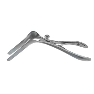 Cottle septum speculum 5 1/2 narrow 80.0mm long tapered 10mm to 8mm wide blades with set screw – surgivalley (007030049)