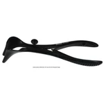 Cottle Septum-Spekulum 6 schmale 75,0 mm Klingen mit Stellschraube Ebonisierter Finish für reduzierte Blendung