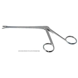 Cushing IVD rongeur working length 230mm curved up 2.0mm x 10.0mm cup jaws ring handle