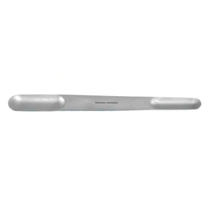 Cushing spatula/spoon 6 3/4 double-ended 16.0mm and 21.0mm wide blades flat handle 15.0 cm (6.0) – surgivalley (027060005)