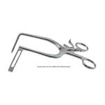 Feler-Ducker retractor 6 70.0mm x 10.0mm left blade ring handle with ratchet