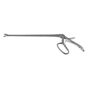 Rongeur IVD Ferris-Smith, longitud de trabajo 254mm, curvado hacia abajo, cucharillas de 3.0mm x 10.0mm, mango ergonómico de anillas – surgivalley (066210119)