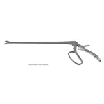 Ferris-Smith IVD rongeur working length 254mm curved down 6.0mm x 10.0mm cup jaws, ergonomic ring handle